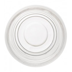 Meleira 210ml Colmeia Com Tampa E Pegador De Cristal Ecológico